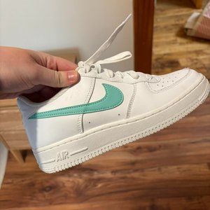 Nike AF1 Washed Teal